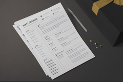 Matt Resume + Cover Letter Template