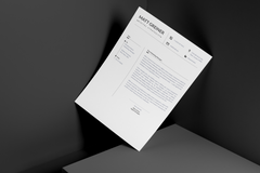 Matt Resume + Cover Letter Template