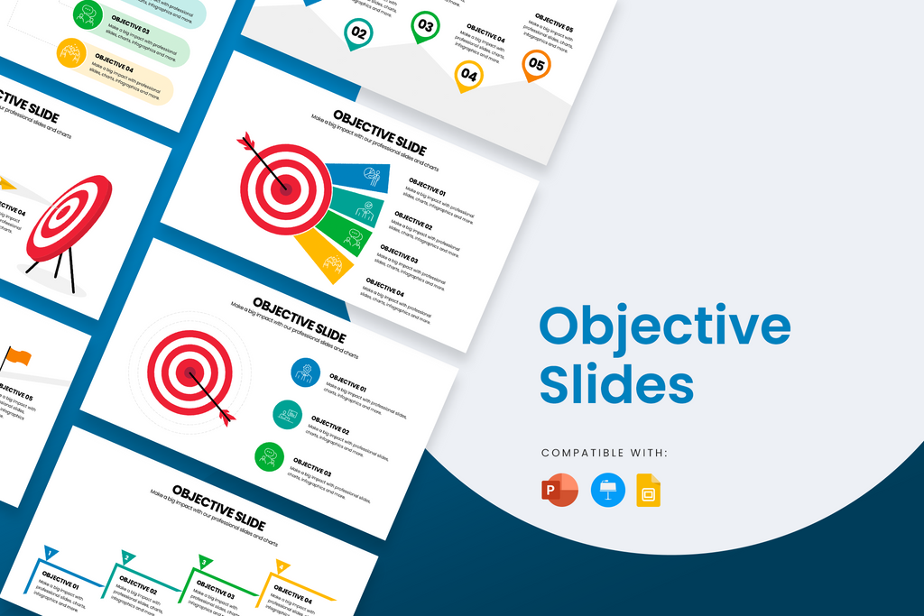 Objective Slides for PowerPoint, Keynote and Google Slides