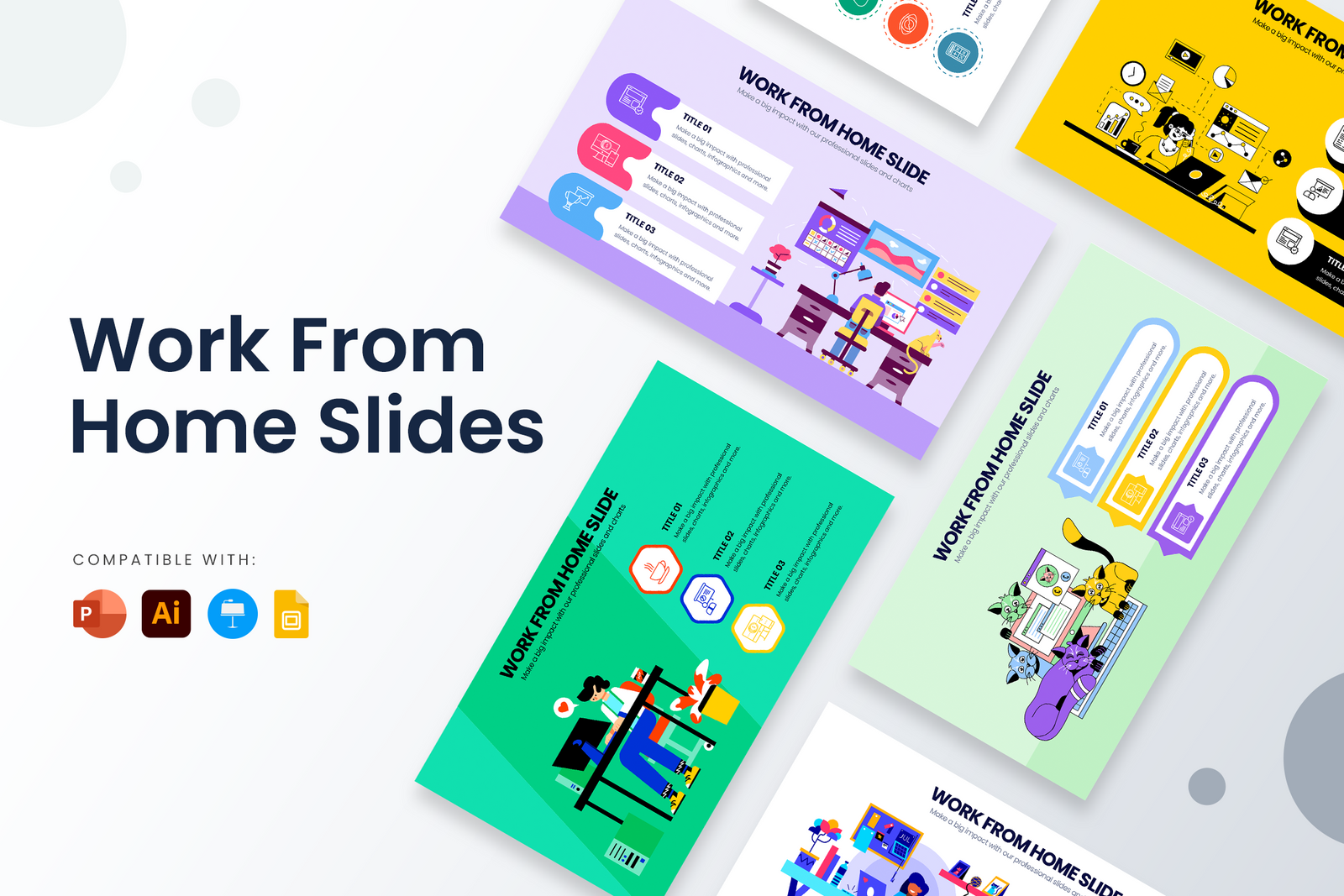 Work from Home Infographics