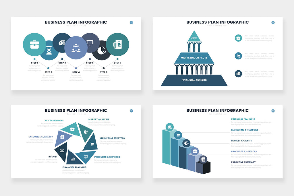 Business Plan Infographics