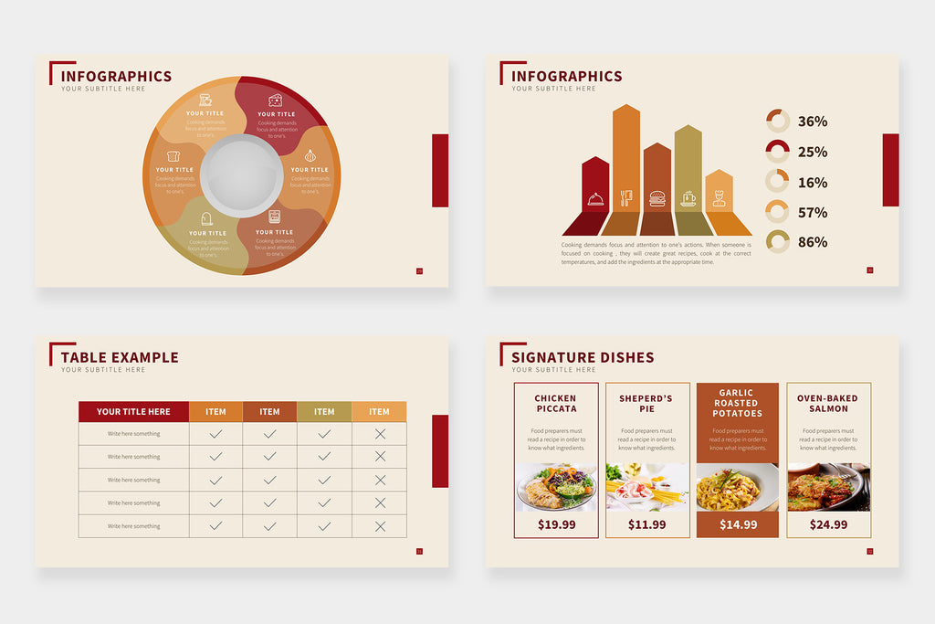 Food Infographics