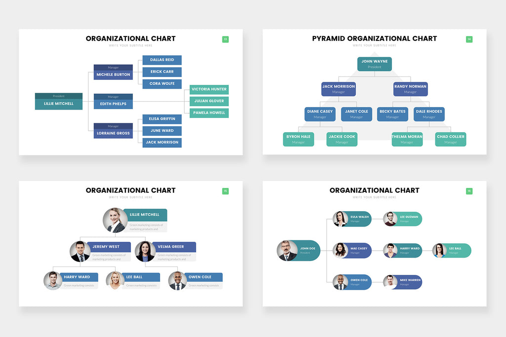 Org Chart Infographics