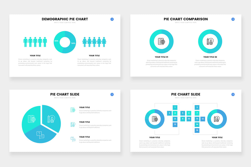 Pie Chart Infographics