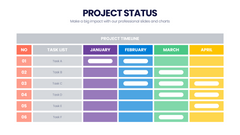 Project Status Infographics