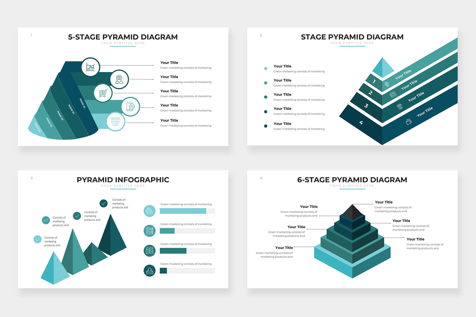Pyramid Infographics