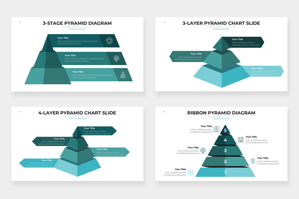 Pyramid Infographics