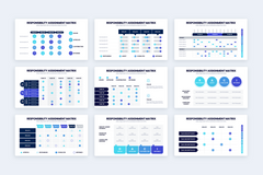 Responsibility Assignment Matrix Infographics