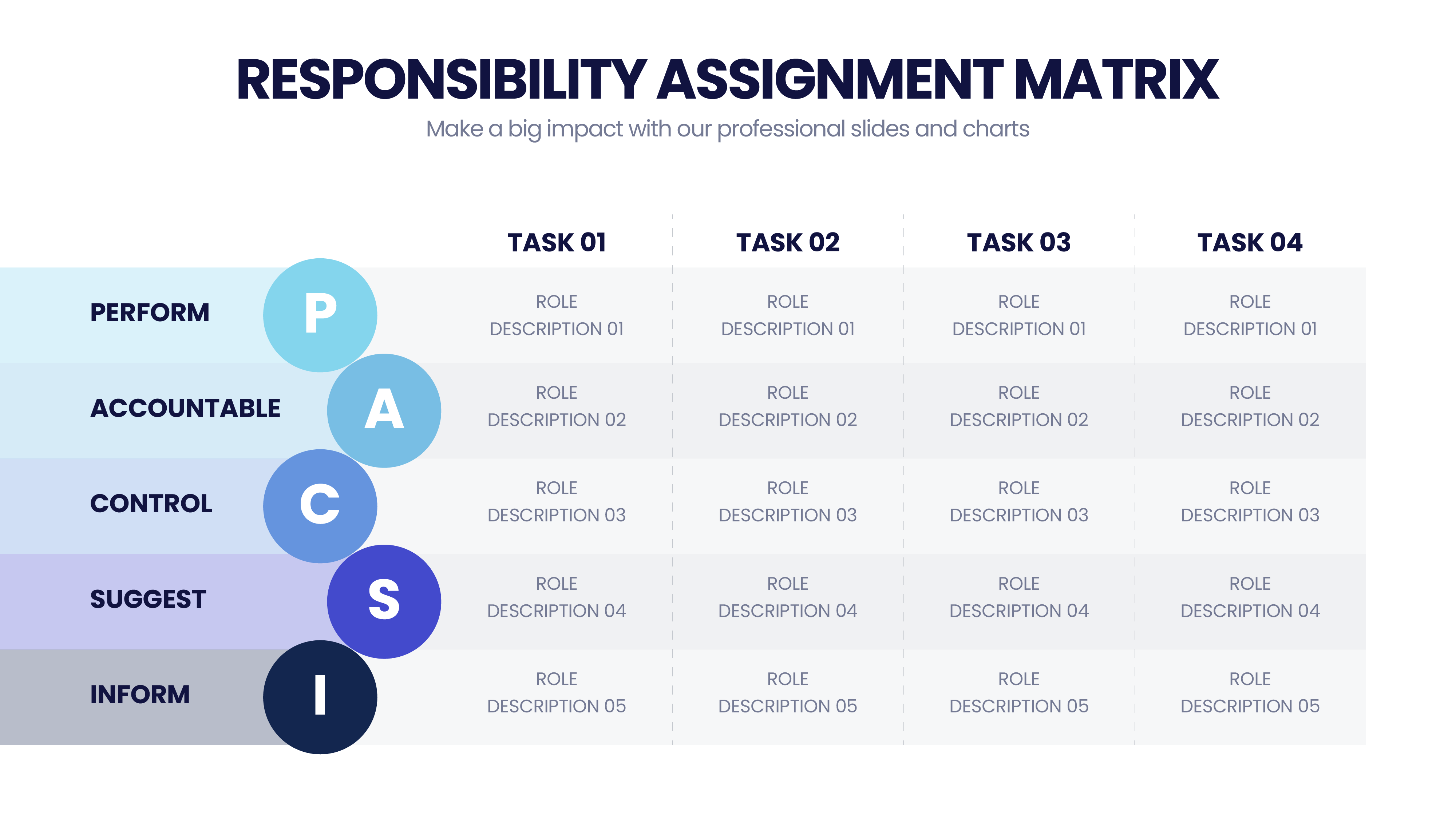 Responsibility Assignment Matrix – Infograpia