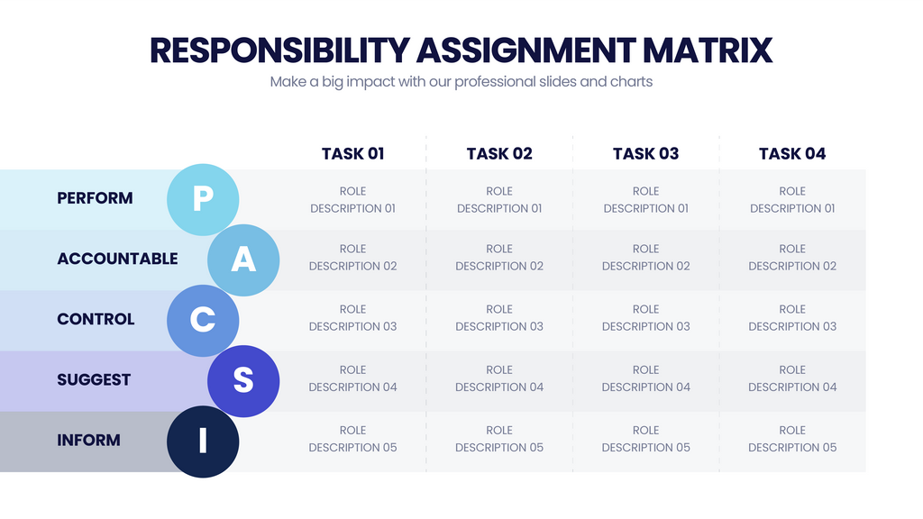 Responsibility Assignment Matrix