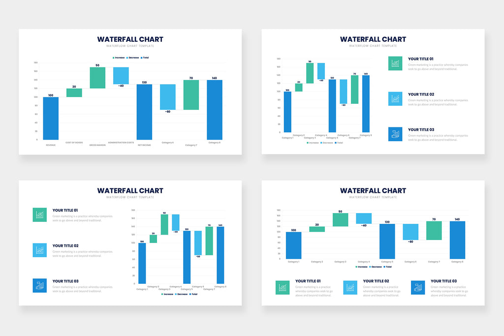 Waterfall Chart Infographics