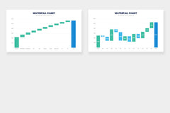 Waterfall Chart Infographics