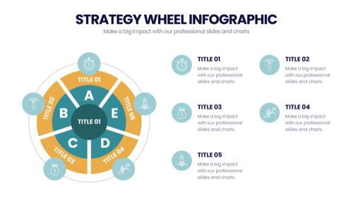 Strategy infographic slide 12