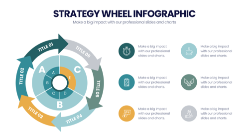 Strategy infographic slide 6